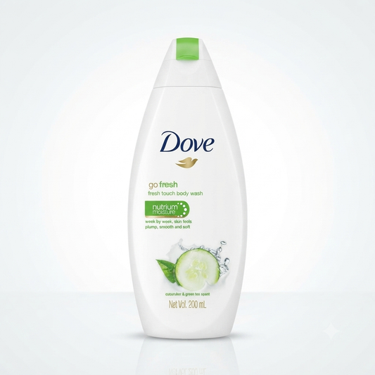 Dove Go Fresh Touch Body Wash (Cucumber & Green Tea Scent) - 200ml
