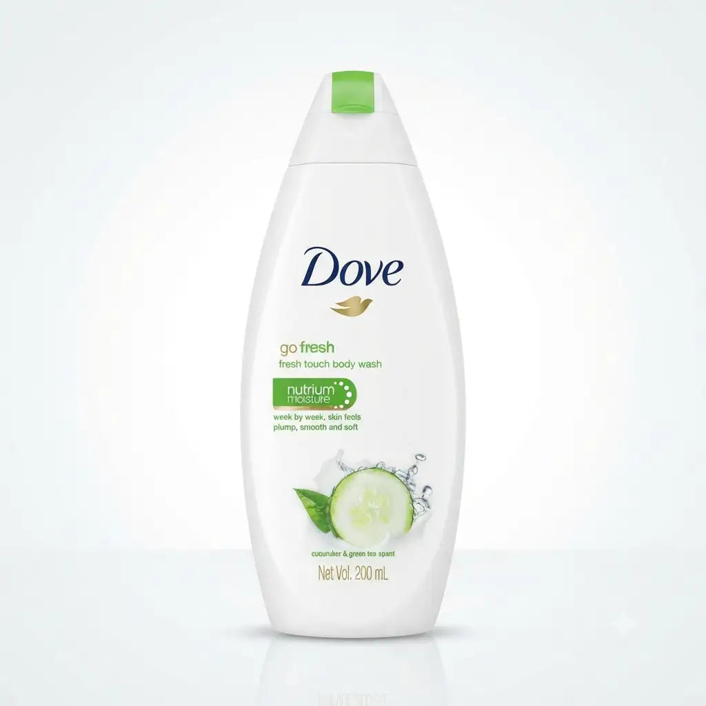 Dove Go Fresh Touch Body Wash (Cucumber & Green Tea Scent) - 200ml