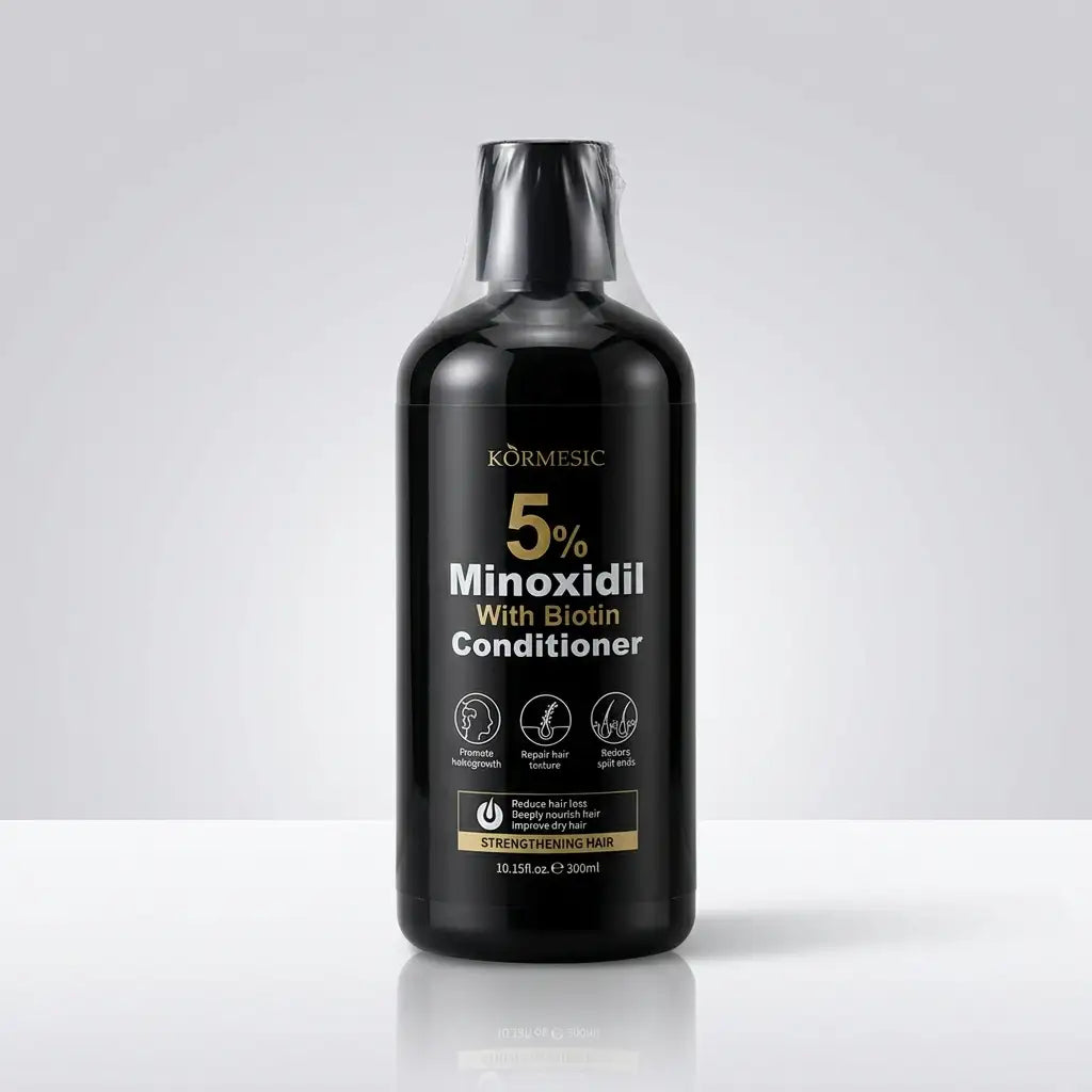 KORMESIC 5% Minoxdil With Biotin Conditioner (300ml) – Anti-Hair Loss & Growth Formula