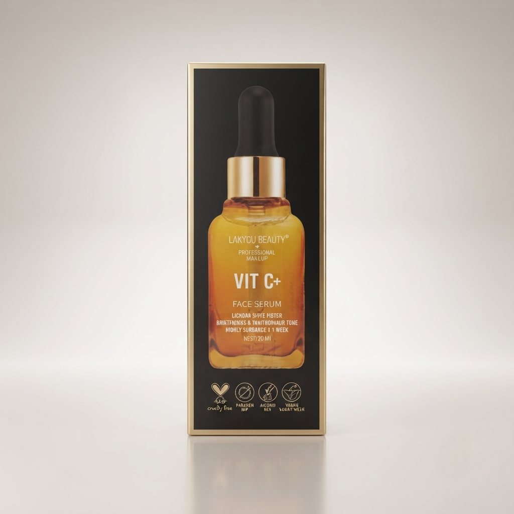 Lakyou Beauty Vitamin C+ Face Serum - 30ml  Brightening & Anti-Aging Skin Care