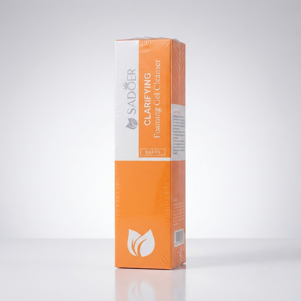 Sadoer Clarifying Foaming Gel Cleanser with Beads  Deep Pore Cleansing