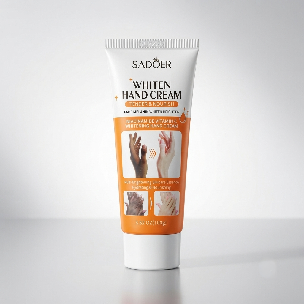 Sadoer Niacinamide Vitamin C Whiten Hand Cream 100g – Tender & Nourish Moisturizing & Brightening Hand Care