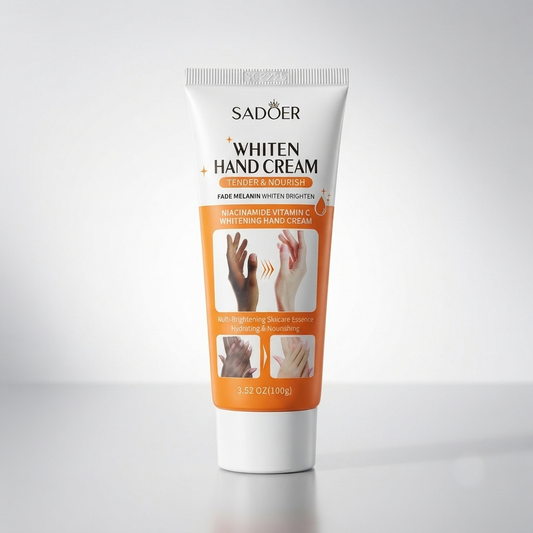 Sadoer Niacinamide Vitamin C Whiten Hand Cream 100g – Tender & Nourish Moisturizing & Brightening Hand Care
