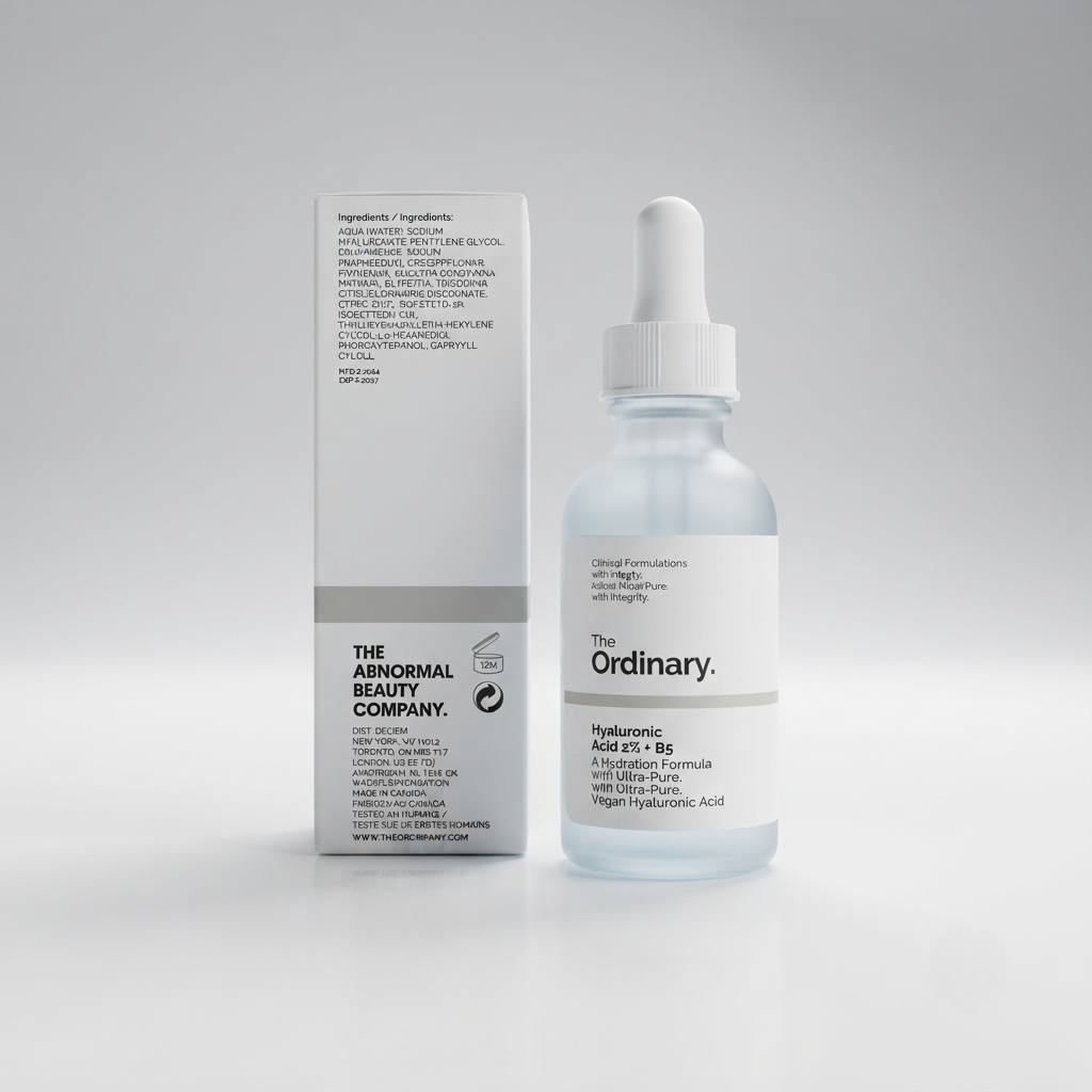The Ordinary Hyaluronic Acid 2% + B5  30ml – Hydrating Serum for Dry & Dehydrated Skin