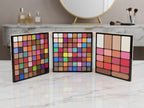 Romantic Color Professional Luxury Beauty Makeup Palette – All-in-One Eyeshadow, Blusher, Highlighter & Contour Kit