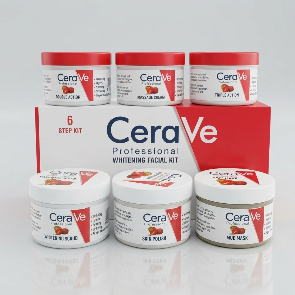 CERA-V Professional 6-step whitening facial kit.