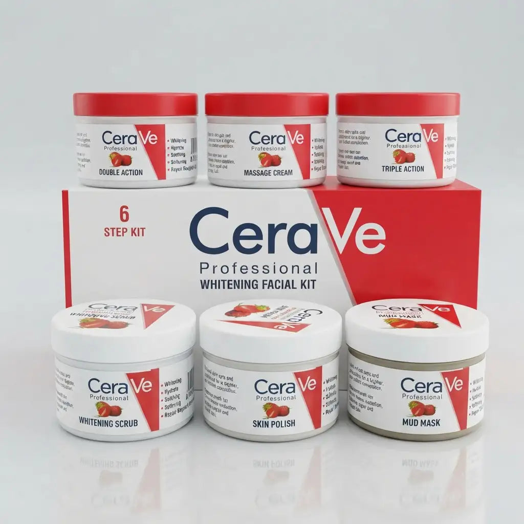 CERA-V Professional 6-step whitening facial kit.