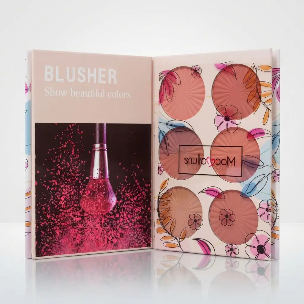 Mocallure All-in-One Makeup Book Palette – Eyeshadow, Highlighter, Blusher, Concealer & Eyebrow Powder
